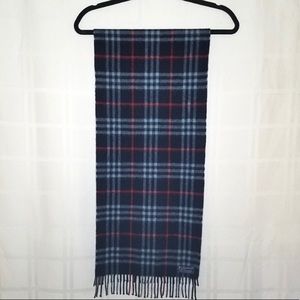 Burberry Authentic Vintage Check Scarf (navy)